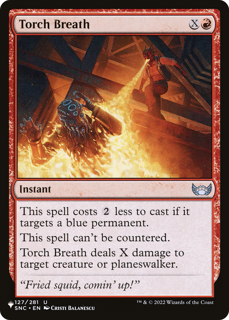 Torch Breath [The List Reprints] | Card Citadel