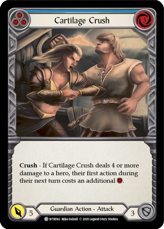 Cartilage Crush (Blue) [U-WTR062] (Welcome to Rathe Unlimited)  Unlimited Normal | Card Citadel