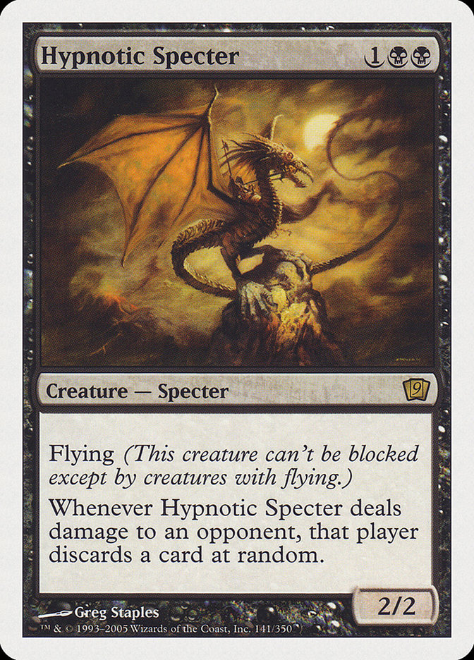 Hypnotic Specter (9th Edition) (Oversized) [Oversize Cards] | Card Citadel