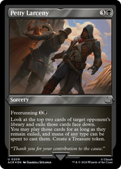 Petty Larceny (Foil Etched) [Assassin's Creed] | Card Citadel