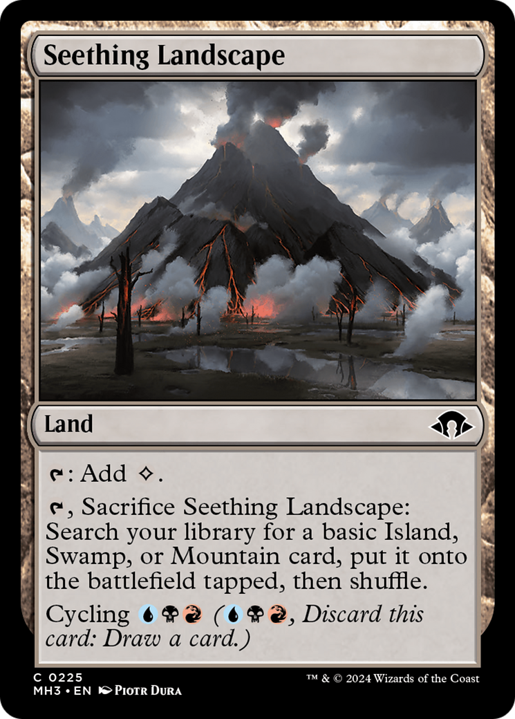 Seething Landscape [Modern Horizons 3] | Card Citadel