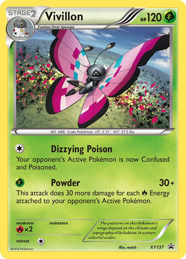 Vivillon (XY137) [XY: Black Star Promos] | Card Citadel