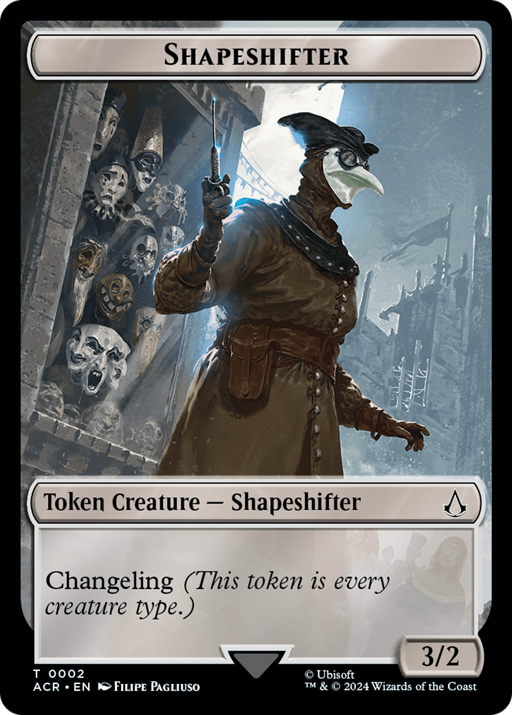 Shapeshifter Token [Assassin's Creed Tokens] | Card Citadel