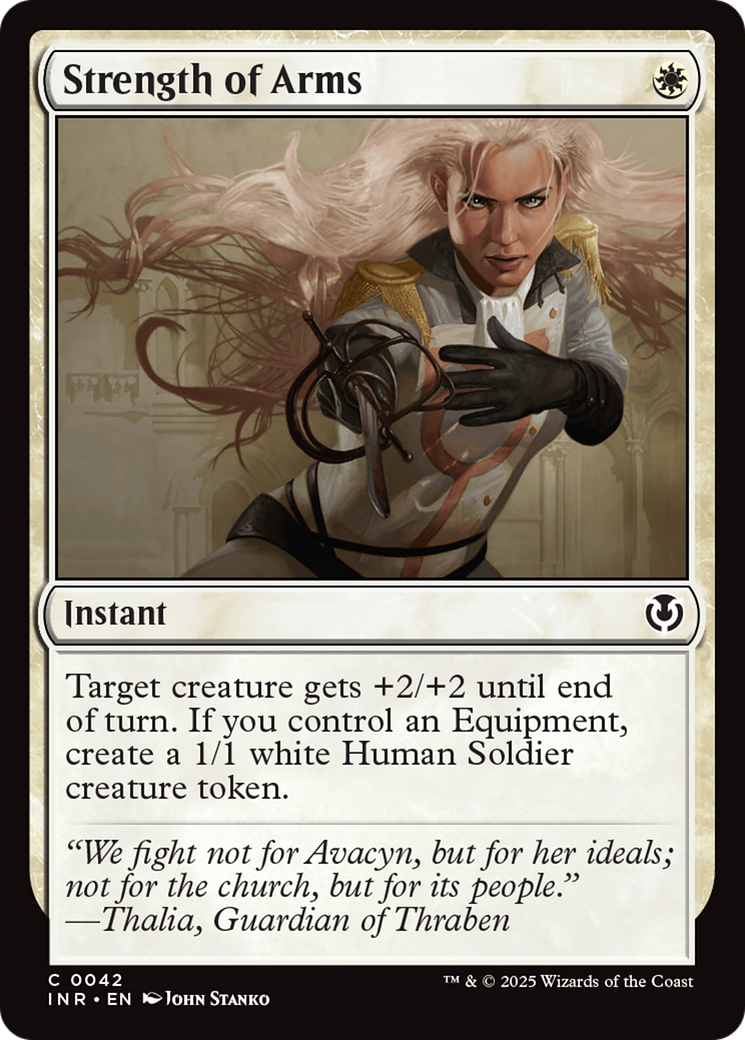 Strength of Arms [Innistrad Remastered] | Card Citadel