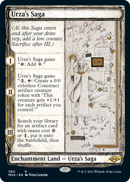 Urza's Saga (Sketch) [Modern Horizons 2] | Card Citadel