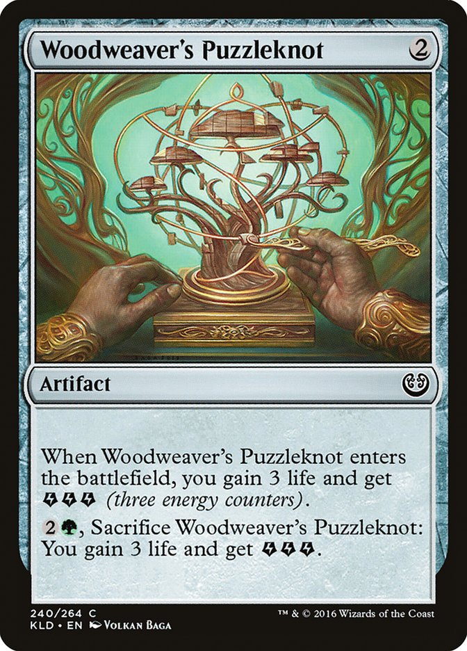 Woodweaver's Puzzleknot [Kaladesh] | Card Citadel