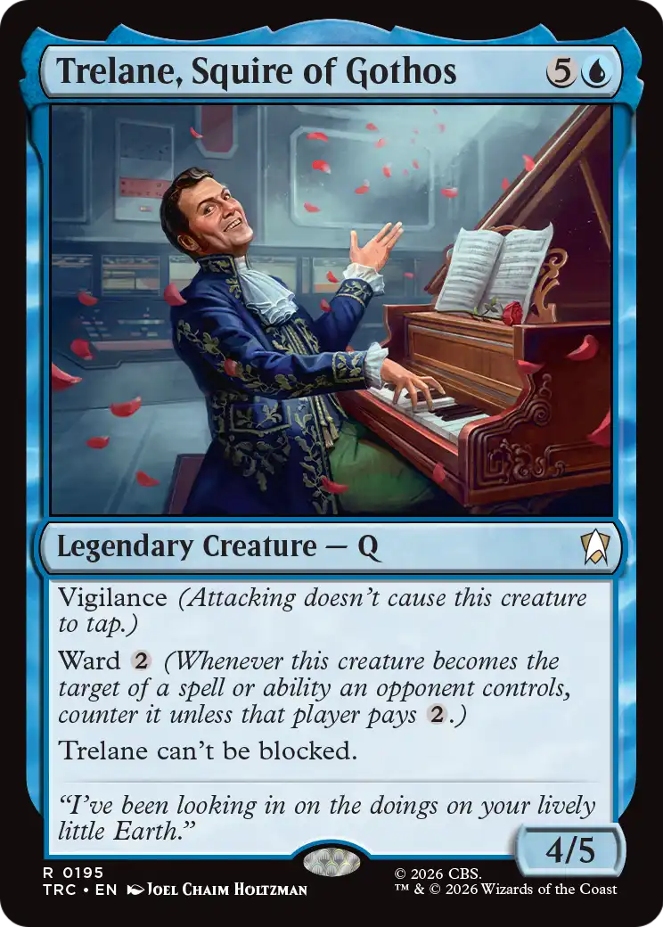 Trelane, Squire of Gothos [Star Trek Commander] | Card Citadel