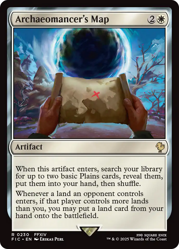 Archaeomancer's Map [FINAL FANTASY Commander] | Card Citadel