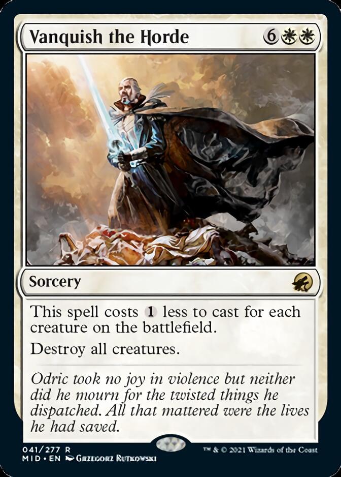 Vanquish the Horde [Innistrad: Midnight Hunt] | Card Citadel