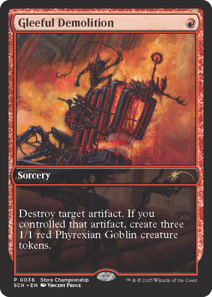 Gleeful Demolition [Store Championships 2025] | Card Citadel