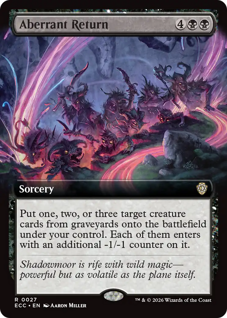 Aberrant Return (Extended Art) [Lorwyn Eclipsed Commander] | Card Citadel