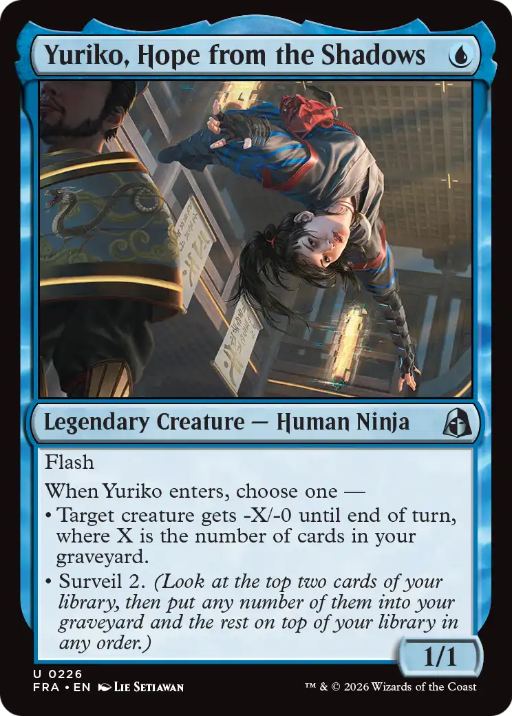 Yuriko, Hope from the Shadows [Reality Fracture] | Card Citadel