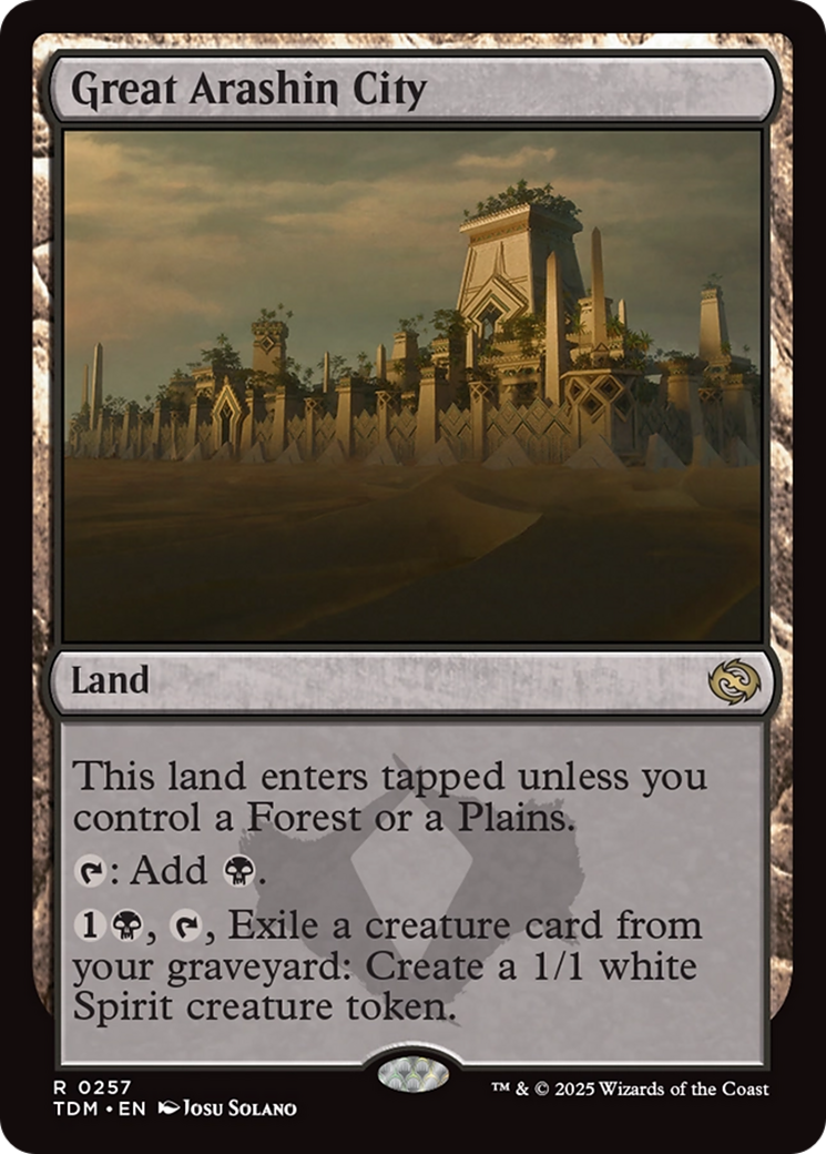 Great Arashin City [Tarkir: Dragonstorm] | Card Citadel