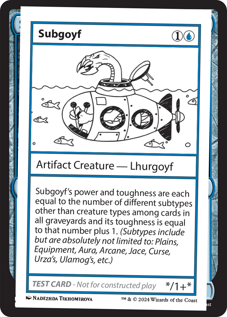 Subgoyf [Mystery Booster 2 Playtest Cards] | Card Citadel