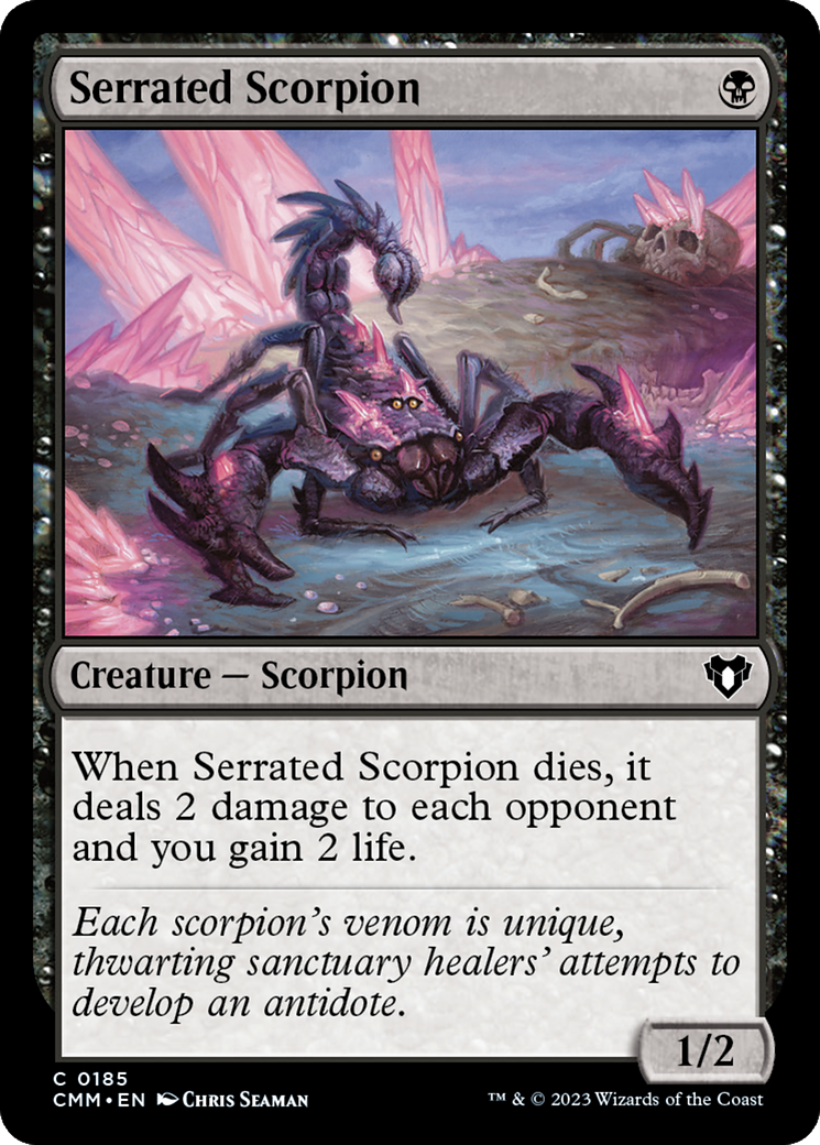 Serrated Scorpion [Commander Masters] | Card Citadel