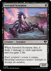 Serrated Scorpion [Commander Masters] | Card Citadel