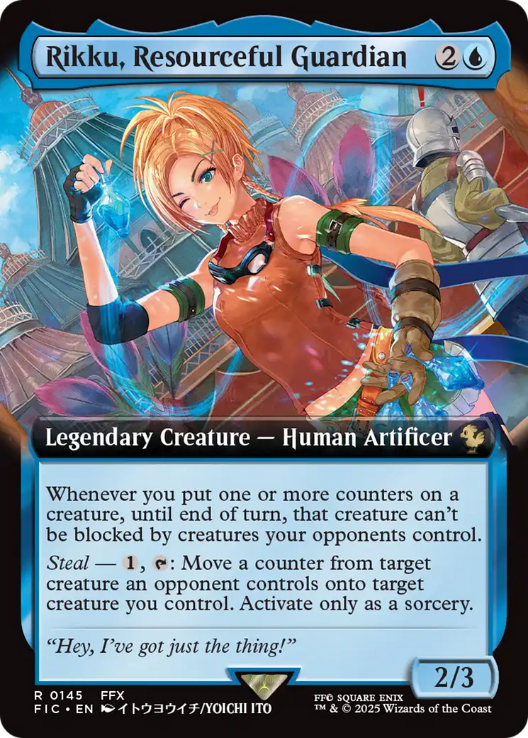 Rikku, Resourceful Guardian (Extended Art) [FINAL FANTASY Commander] | Card Citadel