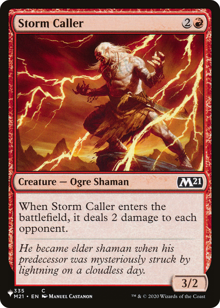 Storm Caller [The List Reprints] | Card Citadel