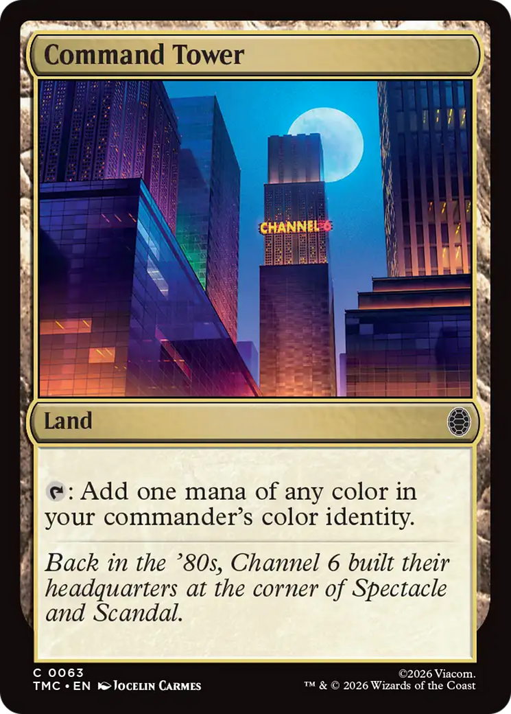 Command Tower [Teenage Mutant Ninja Turtles Commander] | Card Citadel
