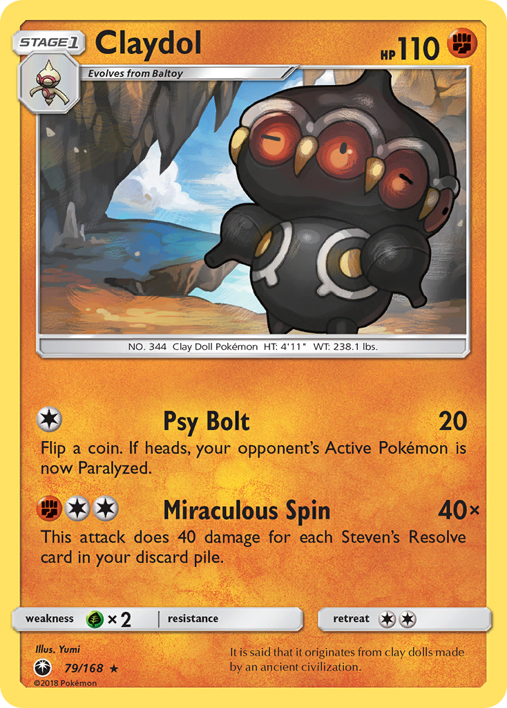 Claydol (79/168) [Sun & Moon: Celestial Storm] | Card Citadel