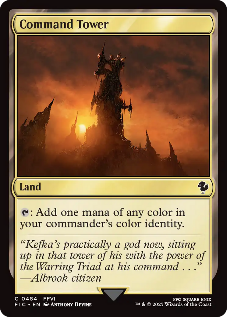 Command Tower (0484) [FINAL FANTASY Commander] | Card Citadel