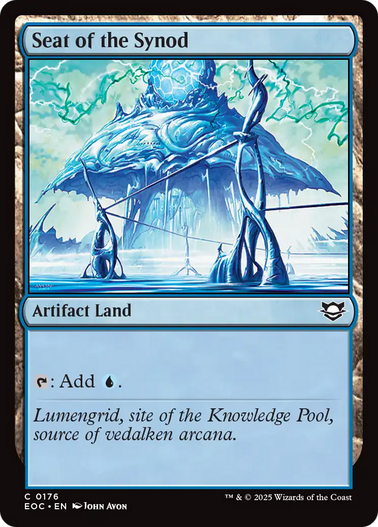 Seat of the Synod [Edge of Eternities Commander] | Card Citadel