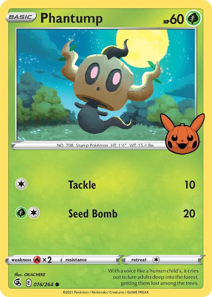 Phantump (016/264) [Trick or Trade] | Card Citadel