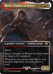 Merry, Esquire of Rohan (Borderless Alternate Art) [The Lord of the Rings: Tales of Middle-Earth] | Card Citadel