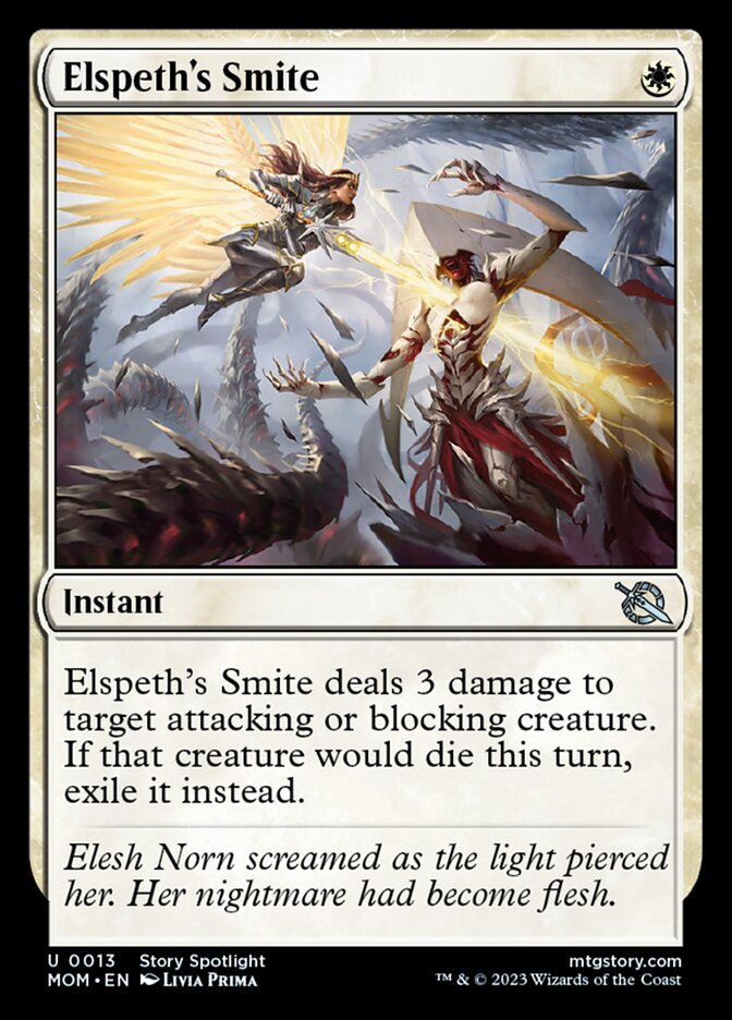 Elspeth's Smite [March of the Machine] | Card Citadel