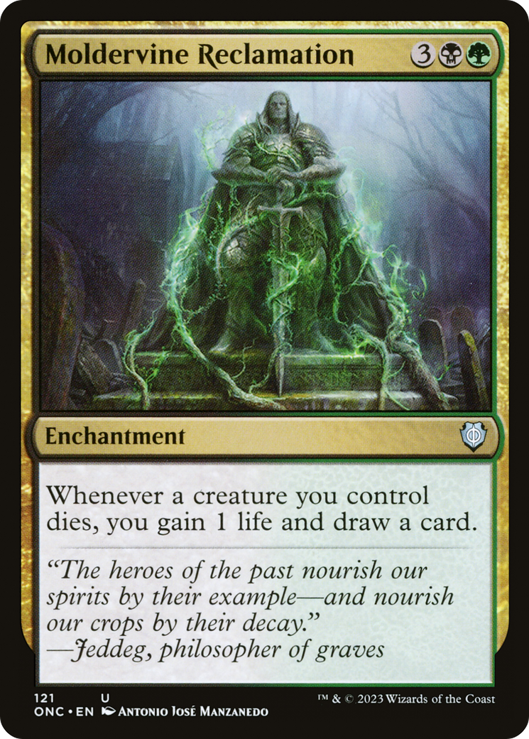 Moldervine Reclamation [Phyrexia: All Will Be One Commander] | Card Citadel