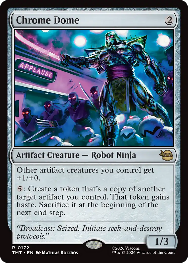 Chrome Dome [Teenage Mutant Ninja Turtles] | Card Citadel