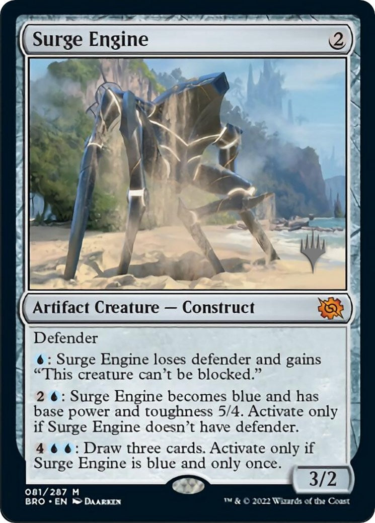 Surge Engine (Promo Pack) [The Brothers' War Promos] | Card Citadel