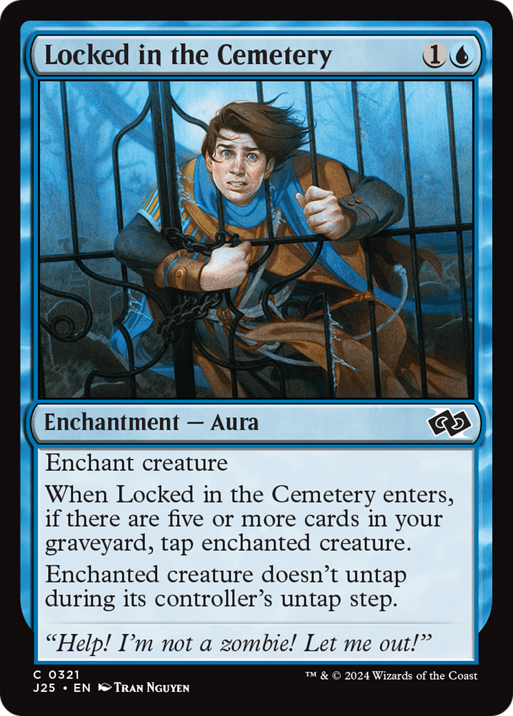 Locked in the Cemetery [Foundations Jumpstart] | Card Citadel