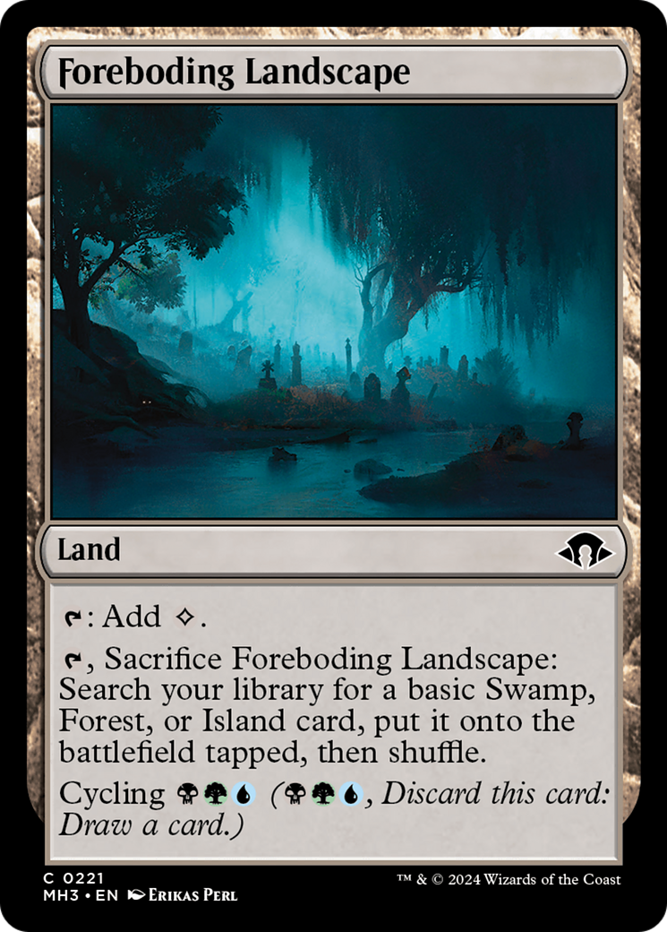 Foreboding Landscape [Modern Horizons 3] | Card Citadel