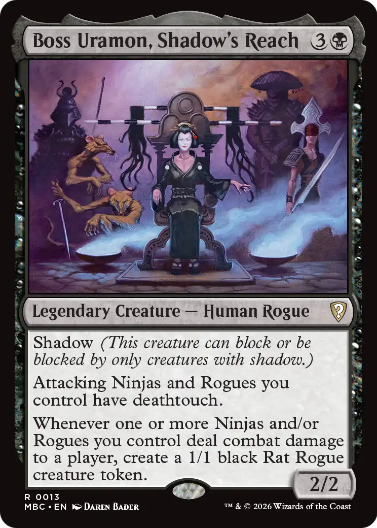 Boss Uramon, Shadow's Reach [Mystery Booster: Commander Edition] | Card Citadel