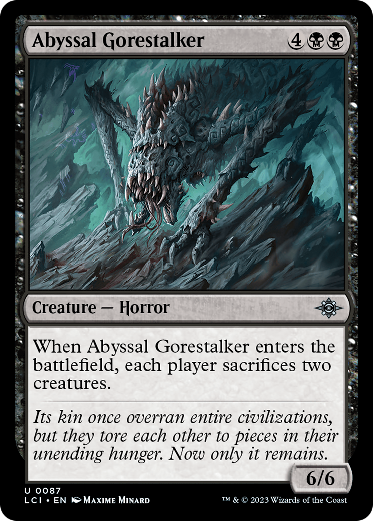 Abyssal Gorestalker [The Lost Caverns of Ixalan] | Card Citadel