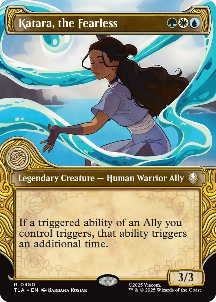 Katara, the Fearless (Showcase) [Avatar: The Last Airbender] | Card Citadel