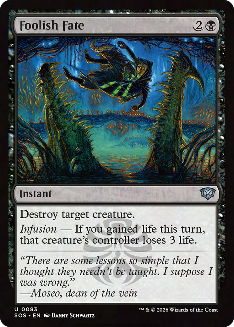 Foolish Fate [Secrets of Strixhaven] | Card Citadel