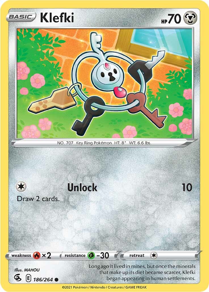 Klefki (186/264) [Sword & Shield: Fusion Strike] | Card Citadel