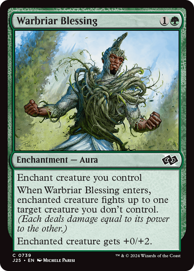 Warbriar Blessing [Foundations Jumpstart] | Card Citadel