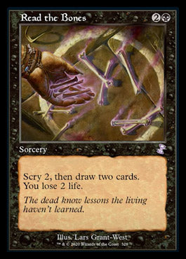 Read the Bones (Timeshifted) [Time Spiral Remastered] | Card Citadel