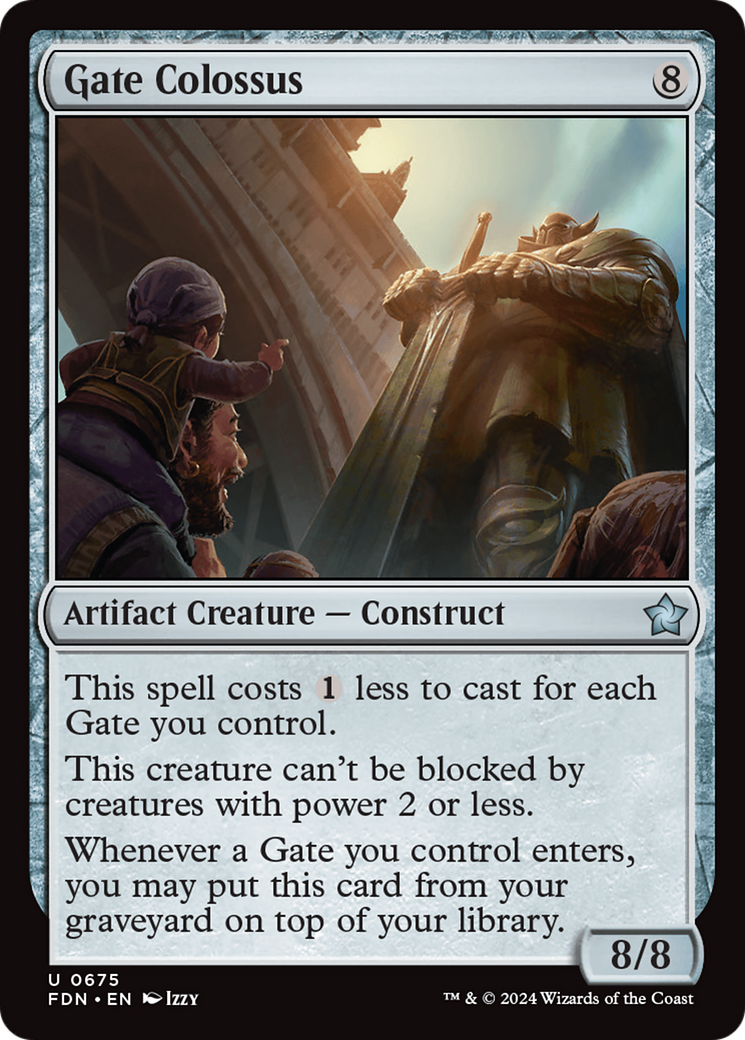 Gate Colossus [Foundations] | Card Citadel