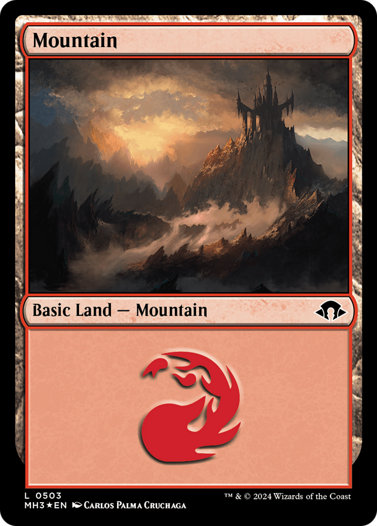 Mountain (0503) (Ripple Foil) [Modern Horizons 3] | Card Citadel