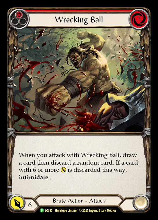 Wrecking Ball [LGS101] (Promo)  Rainbow Foil | Card Citadel
