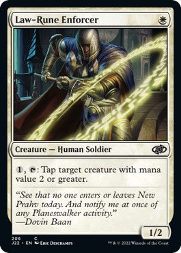 Law-Rune Enforcer [Jumpstart 2022] | Card Citadel