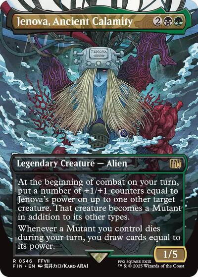 Jenova, Ancient Calamity (Borderless) [FINAL FANTASY] | Card Citadel