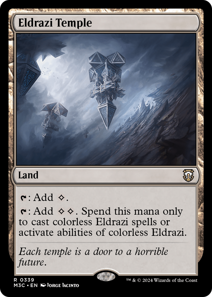 Eldrazi Temple (Ripple Foil) [Modern Horizons 3 Commander] | Card Citadel