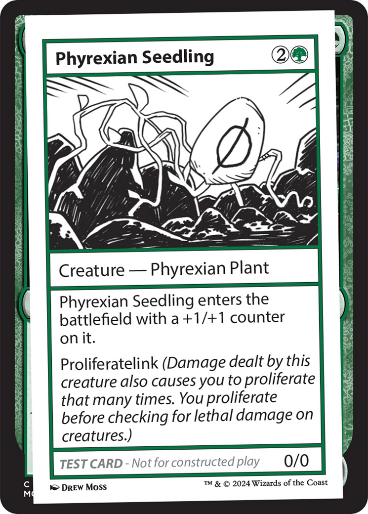 Phyrexian Seedling [Mystery Booster 2 Playtest Cards] | Card Citadel