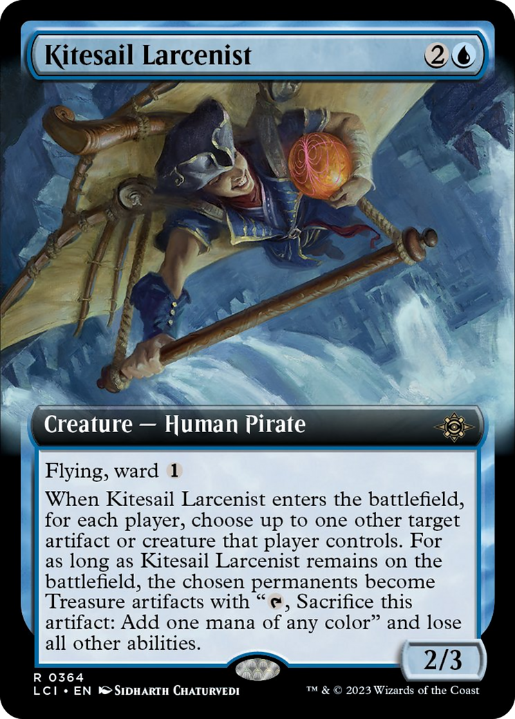 Kitesail Larcenist (Extended Art) [The Lost Caverns of Ixalan] | Card Citadel