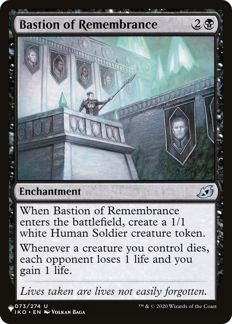 Bastion of Remembrance [The List Reprints] | Card Citadel